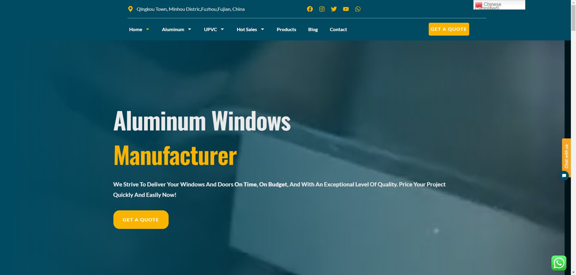 Window and door manufacturers & suppliers in china