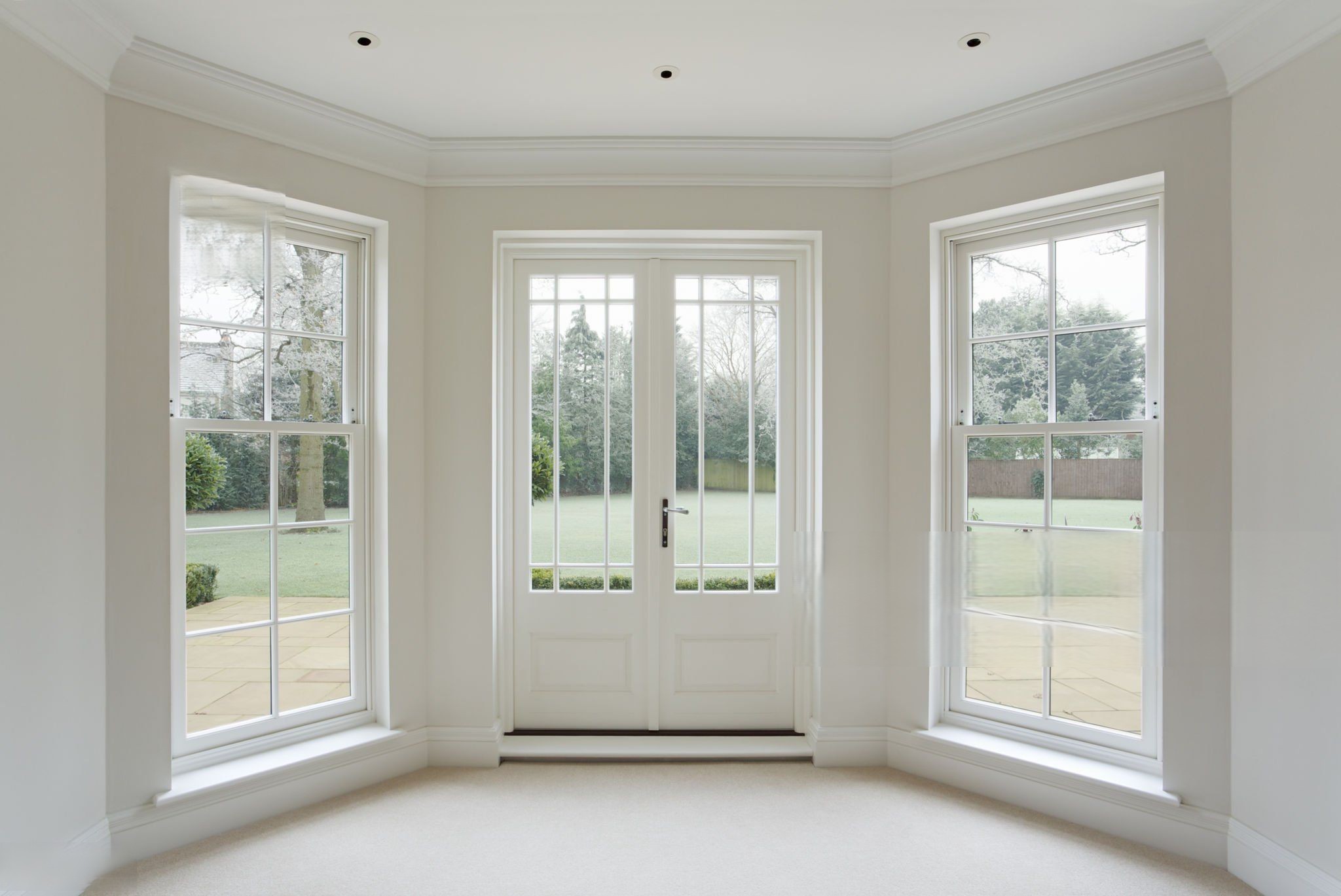 double glazed french windows