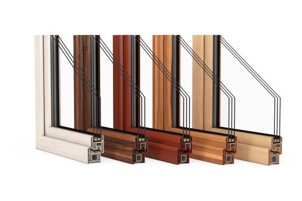 5 Different window frame material types 